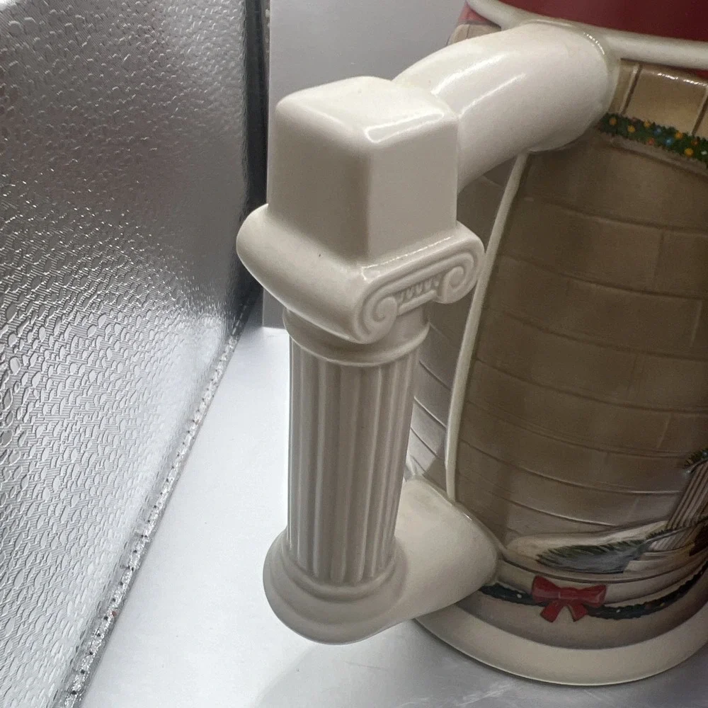 BUDWEISER 2001 HOLIDAY STEIN - HOLIDAY AT THE CAPITOL - ORIGINAL BOX WITH‎ COA